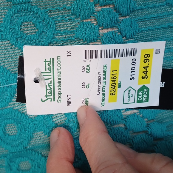 Travel Elements Open Cardigan Size 1X NWT - Picture 7 of 8